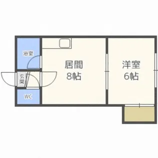 第一エスビーハイツ【205号室】の間取り
