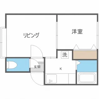 クウォリアII 【201号室】の間取り