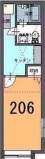 ディアコート白石【2階】の間取り