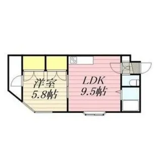PLAZA IN 栄通【4階】の間取り
