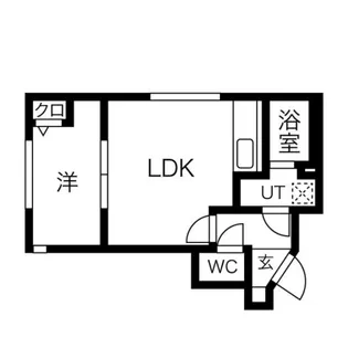 グラーサ美園(旧グラーサ豊園通)【2階】の間取り