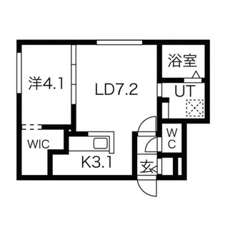 Kanaloa(カナロア)【1階】の間取り