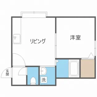 プロスペリティ【101号室】の間取り