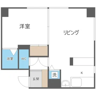 札幌メープルビル【3階】の間取り