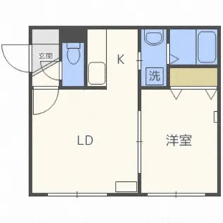 フロマージュ88【4階】の間取り