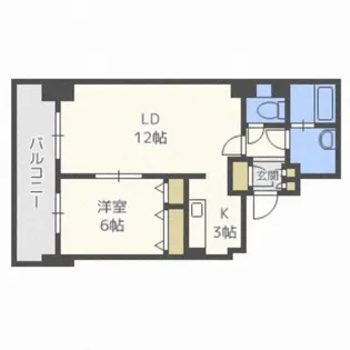 ティアラタワー中島倶楽部(IV)【33階】の間取り