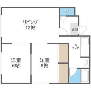 メゾンルミエールA棟【2階】の間取り
