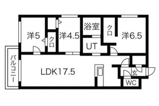 Attraente(アトラエンテ)【2階】の間取り