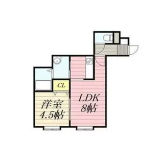 ディアコート月寒【3階】の間取り