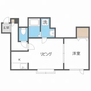 リッセI【2階】の間取り