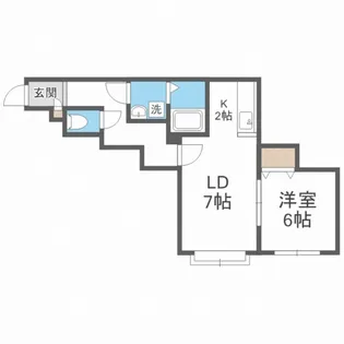 リネール川下【2階】の間取り