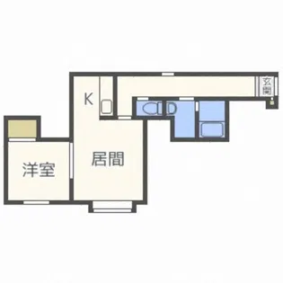 リッセI【3階】の間取り
