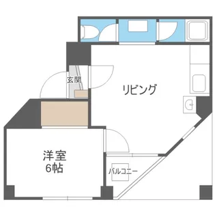 モデラート・エヌズ7【603号室】の間取り