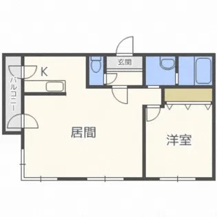 カーサパズ【401号室】の間取り