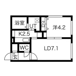 Aminas T15【3階】の間取り