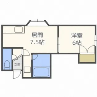 ビクターハイムI【102号室】の間取り