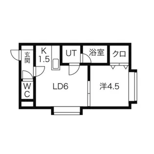 ラ・ホワイエ【2階】の間取り