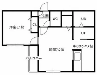 ピージー・サヤ【2階】の間取り