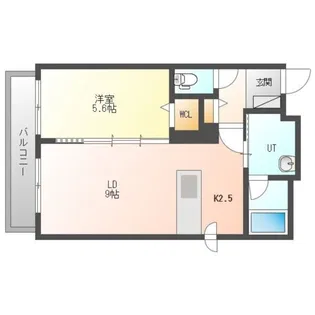 belle foret(ベルフォレ)【1階】の間取り