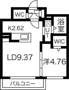 Apt.1 punana meli 【2階】の間取り