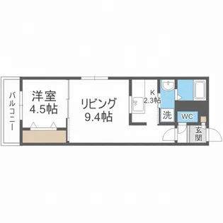 MCティンクII【4階】の間取り