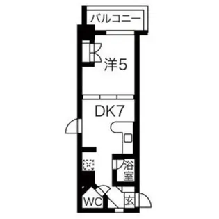 ミルフィオーレ学園前【301号室】の間取り