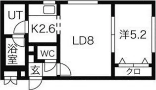 フォルム本郷通【4階】の間取り