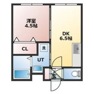 PROSPECT(プロスペクト)菊水 【4階】の間取り