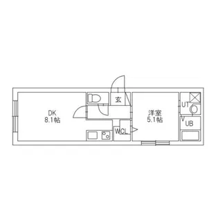 グランメール本郷通南【403号室】の間取り