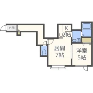 サマセット・ハウス弐番館【202号室】の間取り