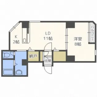 Y’s19マンション【7階】の間取り