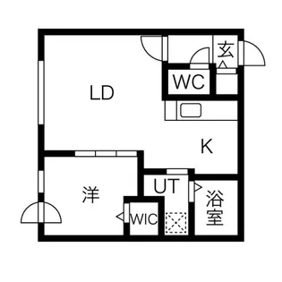 Alta Marea 月寒中央【4階】の間取り