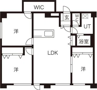 グランデース南郷【902号室】の間取り