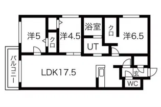 Attraente(アトラエンテ)【2階】の間取り
