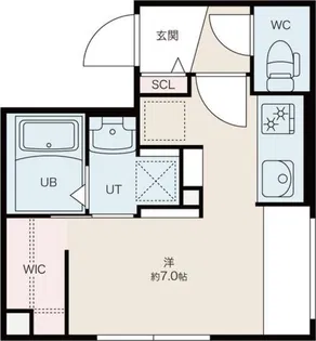 NSK BLD 3RD【1階】の間取り