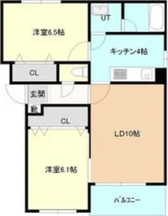ラカーサ・エルセロ【205号室】の間取り