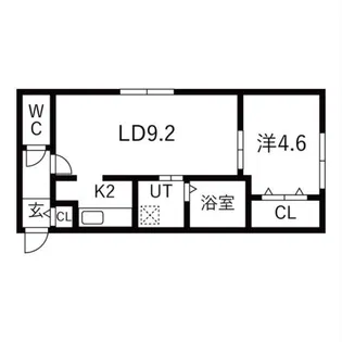 ADVANCEMENT12【4階】の間取り