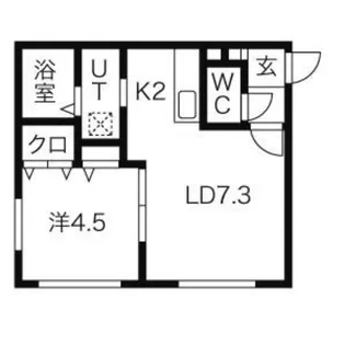 ル・ファール南郷アネックス【2階】の間取り