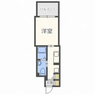 レジディア南1条【15階】の間取り