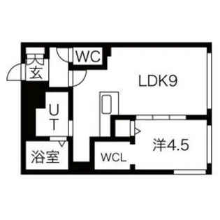 カーサAT美園38【4階】の間取り