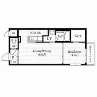 Principal南郷【4階】の間取り