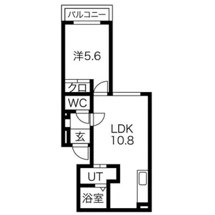 アイアール東札幌【3階】の間取り