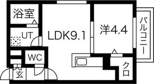 PREZIOSA (プレチオーサ)【4階】の間取り