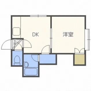 ビブレ月寒西Ⅱ【101号室】の間取り
