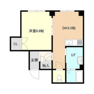 第2くきつマンション【305号室】の間取り