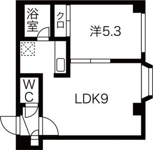 パブリック56【305号室】の間取り