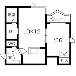 太閤ビル【201号室】の間取り