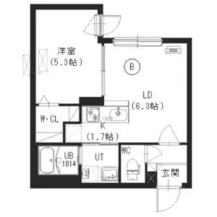 新築)STELLAⅡ(ステラツー)【102号室】の間取り