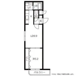 リヴウェル6-5【3階】の間取り