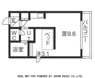 southern wind東札幌【3階】の間取り